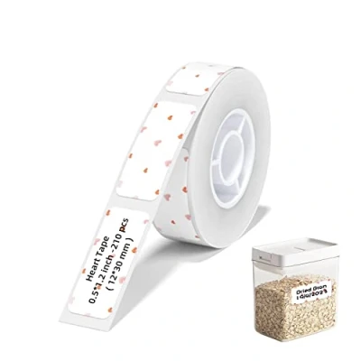 Afbeelding van NIIMBOT D11 130 rollen draagbare labeltape 1,4 x 5 cm waterdicht en scheurvast