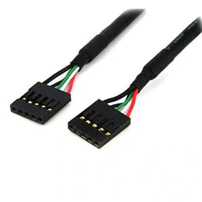 Afbeelding van StarTech.com 60 cm Interne 5 pins USB IDC Moederbord Aansluitkabel F/F