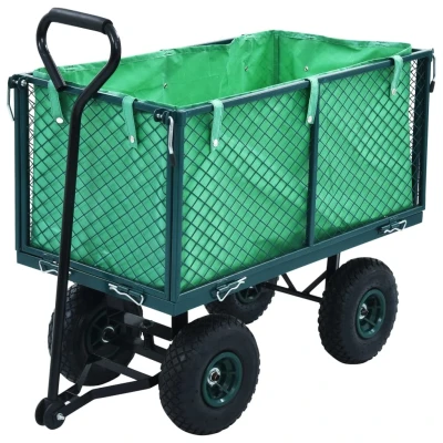 Afbeelding van Tuinwagen 350 kg groen