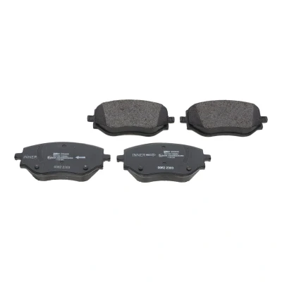 Afbeelding van VALEO 302545 Remblokkenset Vooras Excl. slijtage waarschuwingscontact Met anti kreukplaat RENAULT: Clio V Hatchback