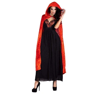 Afbeelding van Boland Cape Dawn rood Volwassenen Vampier Halloween Horror