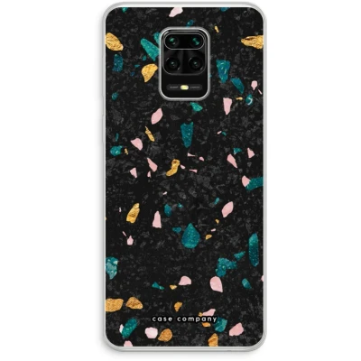 Afbeelding van Case Company® hoesje geschikt voor Xiaomi Redmi Note 10 Lite Terrazzo N10 Soft Cover Telefoonhoesje Bescherming aan alle Kanten en Schermrand