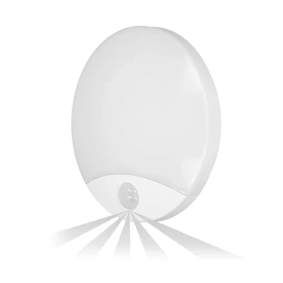 Afbeelding van Miratic led plafondlamp, 15 W, met bewegingsmelder, 1050 lm, lamp, waterdicht, IP44, wandlamp, 4000 K