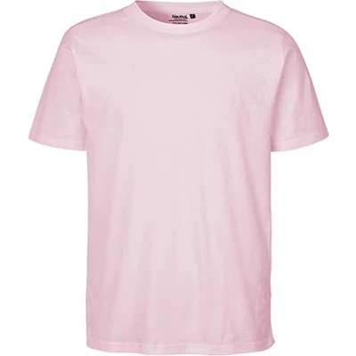 Afbeelding van Fairtrade Unisex T Shirt met korte mouwen Light Pink M