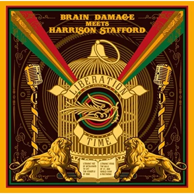 Afbeelding van Brain Damage Meets Harrison Stafford Liberation Time (2 LP)