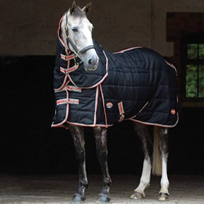 Afbeelding van RelaxPets Weatherbeeta Staldeken ComFiTec Therapiedeken Inclusief Afneembare Hals 220 Gram 200 cm