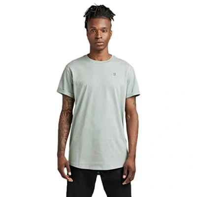 Image de G STAR T shirt Lash pour homme, Bleu (Iceberg Green D16396 b353 c959), XS