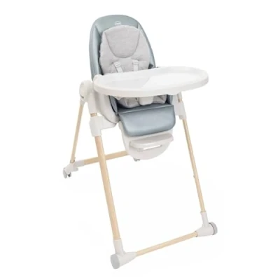 Afbeelding van Chicco, Polly Armonia kinderstoel voor baby&#039;s van 0 maanden tot 40 kg, kantelbare met verstelbare hoogte en voetensteun, 4 wielen, compact inklapbaar