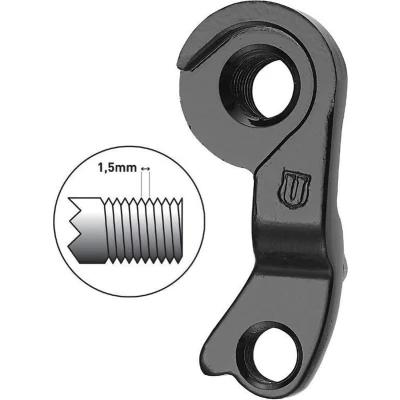 Afbeelding van Union Derailleurhanger Gh 250 Bulls 62 Mm Zwart