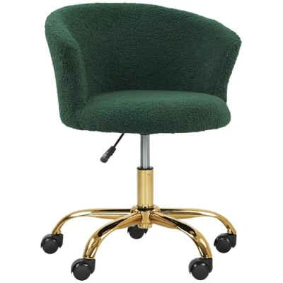 Afbeelding van Vinsetto Bureaustoel 58x56x76cm Polyester Groen