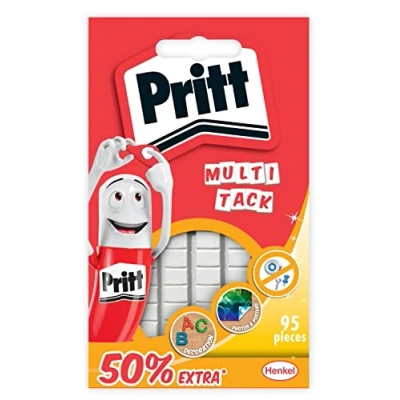 Afbeelding van Pritt, 1444967 universele kleefpunten in blisterverpakking 95 stuks