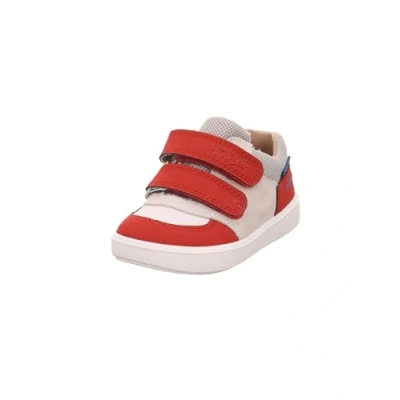 Afbeelding van Superfit Supies Sneakers laag voor kinderen, Maat: 23, Rot/weiß Textiel/ synthetisch