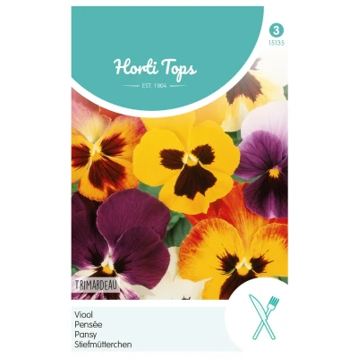 Afbeelding van Hortitops Viola Viool Trimardeau Gemengd Bloemenzaden 0.4 g