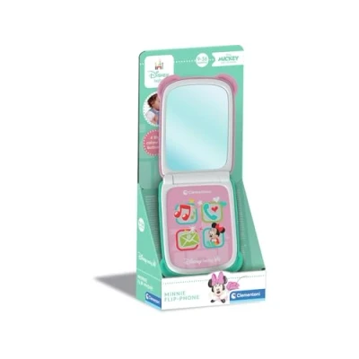 Afbeelding van Clementoni baby disney minnie mouse telefoon inklapbaar