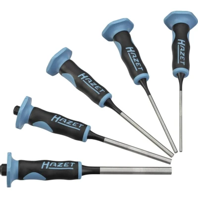Afbeelding van HAZET 751LHS/5 Centerponsset 90, 175, 175 5 Chroom vanadium staal
