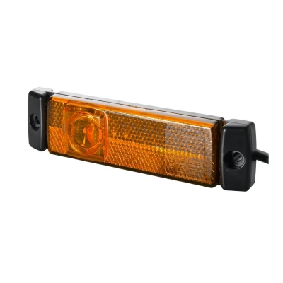 Afbeelding van Zijmarkl led 24V m/refl/kabel 20cm/AMP 2PS 011 422 341