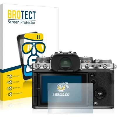 Afbeelding van BROTECT Screenprotector voor Fujifilm X T4 Folie Beschermfolie Beschermglas transparant