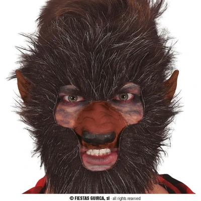 Afbeelding van Fiestas Guirca Weerwolf gezicht set