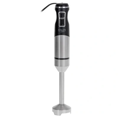 Afbeelding van Adler Blender ręczny AD 4628, Staafmixer, Zwart, Zilver
