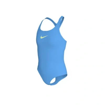 Afbeelding van Nike Meisjes Badpak Racerback Solid Blauw