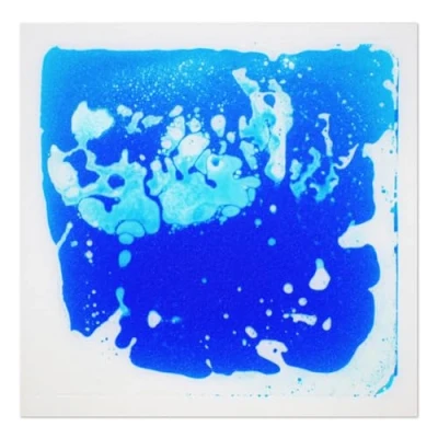 Afbeelding van Art3d Set van 1 mooie vloertegels voor kinderkamer, 30 x cm, blauw