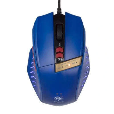 Image de Souris Gaming filaire Konix Edition FFF Bleu