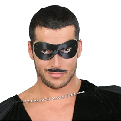 Afbeelding van Guirca Fiestas GUI12444 Pierrot masker, zwart