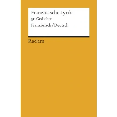 Afbeelding van Französische Lyrik