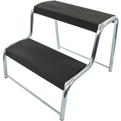 Afbeelding van Pro Plus Opstapje 2 Treden Caravan/Camper 470 x 395 375 mm Zwart