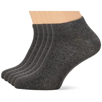Afbeelding van Nur Der 5 paar herensokken, beige (middengrijs) 34