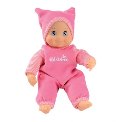 Image de Poupon interactif MiniKiss Smoby 27cm Rose