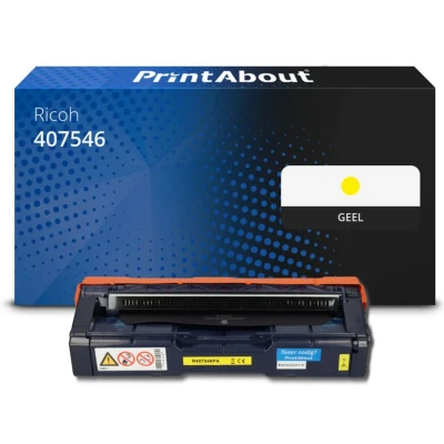 Afbeelding van Huismerk Ricoh 407546 (SP C250E) Toner Geel Extra hoge capaciteit