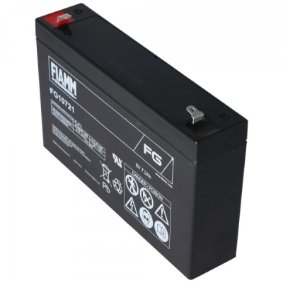 Afbeelding van Fiamm FG10721 loodbatterij 6 volt 7.2Ah