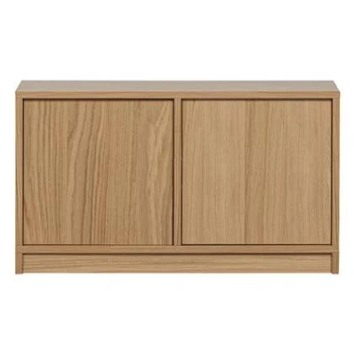 Afbeelding van vtwonen Modulair Onderkast Eikenhout Fineer Dubbel B 77 cm