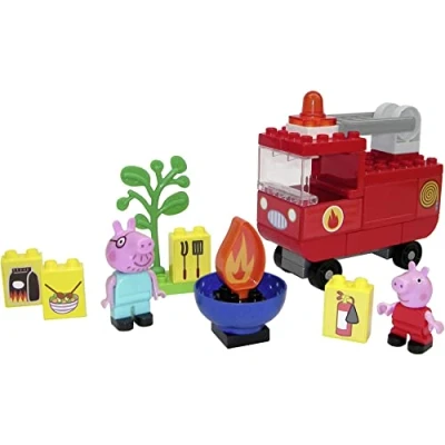 Afbeelding van BIG Bloxx Peppa Pig Brandweerwagen Bouwset