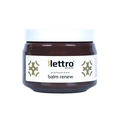 Afbeelding van Lederen balsem voor schoenen, jassen, meubels [Medium Bruin] Lettro Balm Renew 200 ml