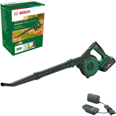 Afbeelding van Bosch Home and Garden UniversalLeafBlower 18V 130 Bladblazer accu Incl. 18 V