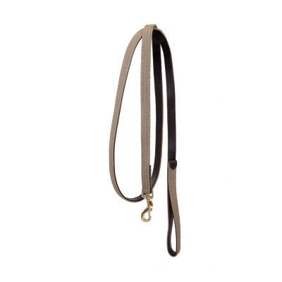 Afbeelding van Kentucky Halstertouw Plaited Nylon Beige 2m