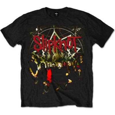 Afbeelding van Slipknot Waves Heren T shirt M Zwart