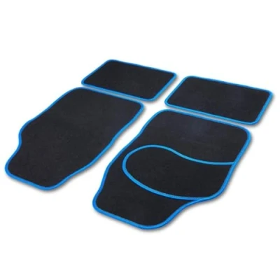 Afbeelding van CARTREND 10599 Vloermatset Textiel voor en achter 4 Zwart Universeel geschikt 430, 0 330