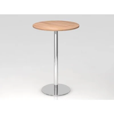 Afbeelding van hjh OFFICE PRO Bistro H80R C Systeem conferentietafel Walnoot / Chroom