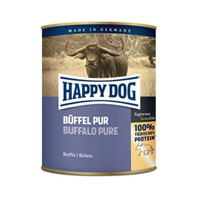 Afbeelding van Happy Dog Buffel Pur buffelvlees 6x800g