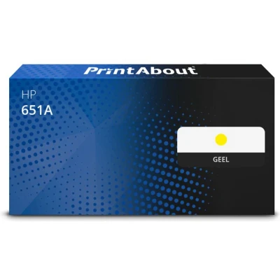 Afbeelding van Huismerk HP 651A (CE342A) Toner Geel