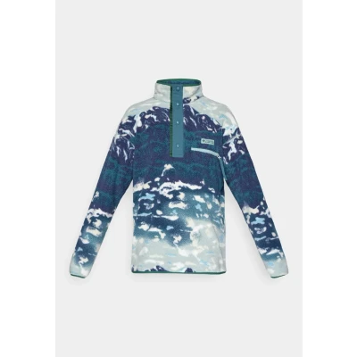 Afbeelding van Columbia Helvetia II Printed Half Snap Sweater Heren Crushed Blue Sisters Blauw Outdoor Trui