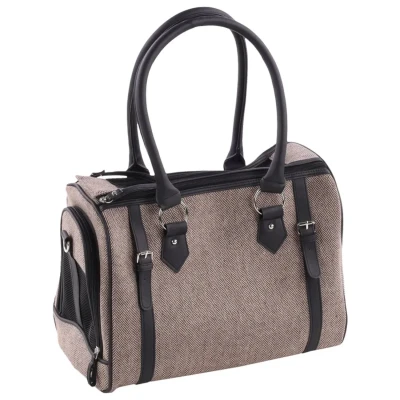 Afbeelding van Flamingo Draagtas Tatjana Hondendraagtas 37x24x31 cm Bruin