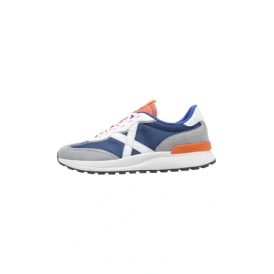 Afbeelding van Munich Dynamix Sneakers laag, Heren, Maat: 42, Blue Leer/ synthetisch