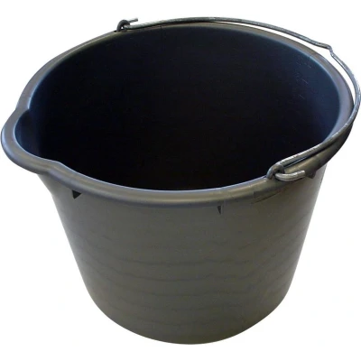Afbeelding van Gripline EMM00120 0811 Specials Bouwemmer 12L Zwart