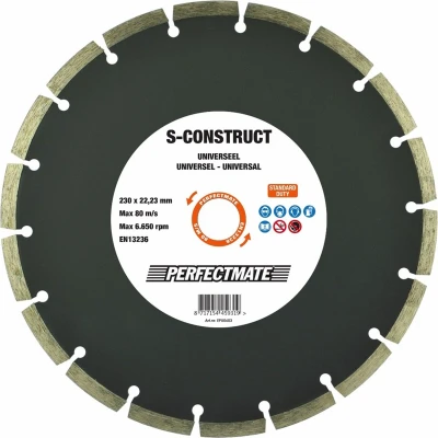 Afbeelding van Perfectmate S Construct diamantzaagblad 230x22,23mm universeel