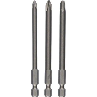 Afbeelding van Bosch Accessories 2607001758 Bitset PH 1, 2, 3 Extra hard E 6.3 stuk(s)