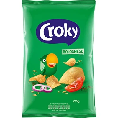 Afbeelding van Croky Chips Bolognese chips, 215 g